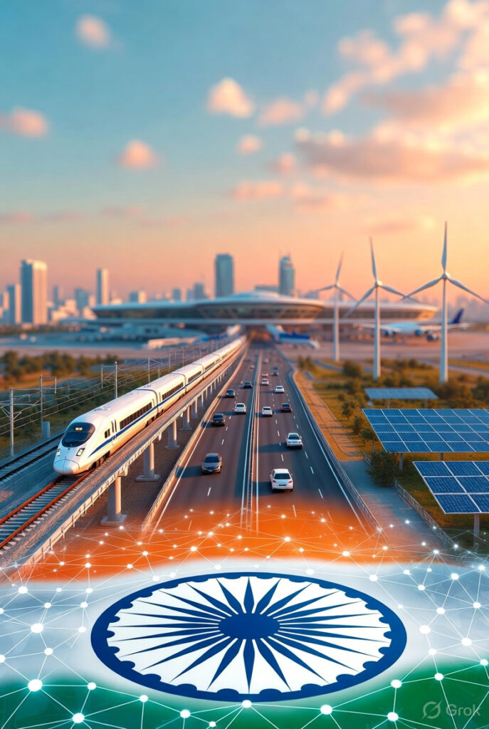 हमारी सरकार एक विकसित भारत के निर्माण के लिए आधुनिक बुनियादी ढांचे में अभूतपूर्व निवेश कर रही है – विकसित भारत के विकसित आधुनिक Infrastructure