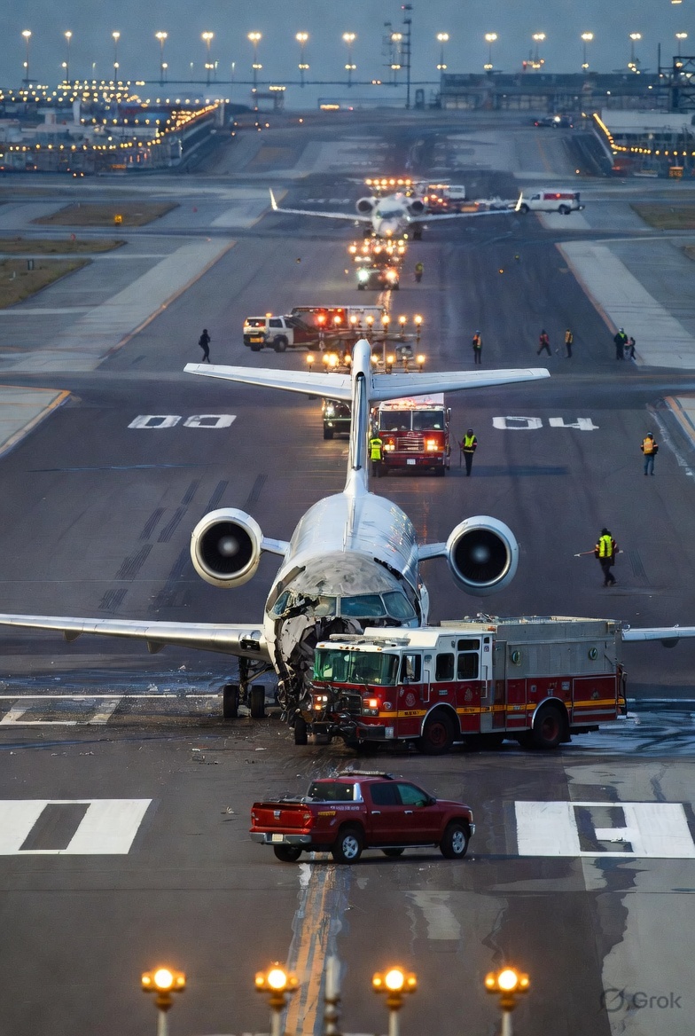 एयर कनाडा प्लेन क्रैश 2026: ला गार्डिया एयरपोर्ट पर भयानक टक्कर – पायलट और को-पायलट की मौत, जांच शुरू