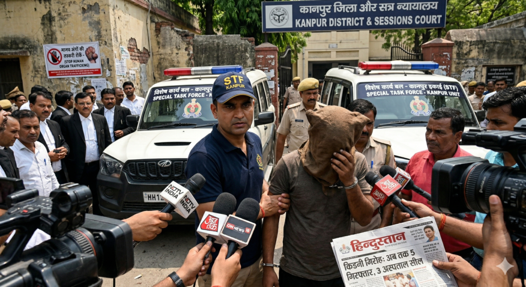 कानपुर किडनी ट्रांसप्लांट कांड: संगठित डॉक्टर नेटवर्क का भंडाफोड़! अलग-अलग शहरों से उड़कर आती थी सर्जन टीम, CCTV बंद कर गुप्त ऑपरेशन – पुलिस कई शहरों में छापेमारी, मुख्य आरोपी फरार