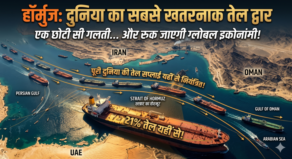 हॉर्मुज जलडमरूमध्य: एक छोटा सा रास्ता जो पूरी दुनिया की तेल सप्लाई को नियंत्रित करता है