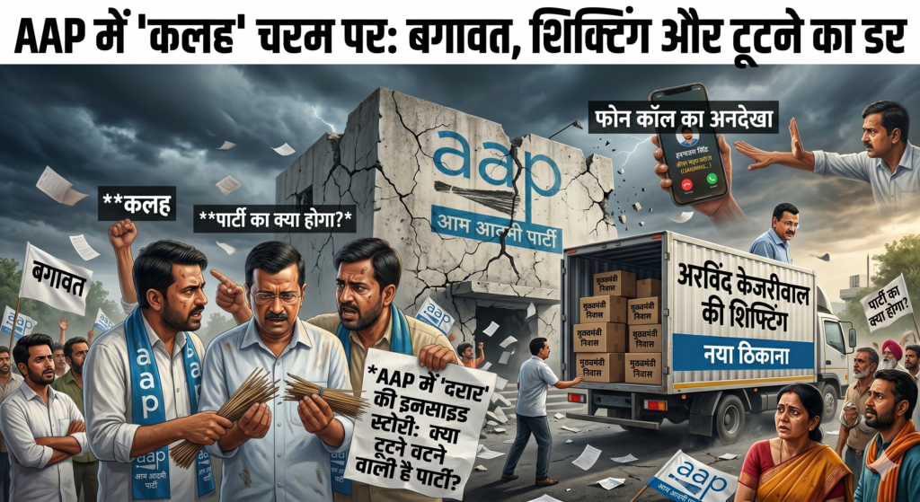 AAP में महासंग्राम: हरभजन सिंह की नाराजगी और केजरीवाल का नया घर; क्या बगावत की ओर बढ़ रही है ‘झाड़ू’ वाली पार्टी?