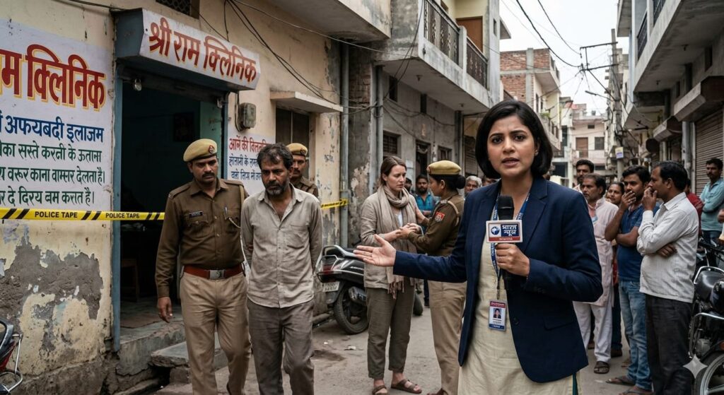 कानपुर में सनसनी: 8वीं पास व्यक्ति ने विदेशी महिला का इलाज किया, पुलिस जांच में चौंकाने वाला खुलासा