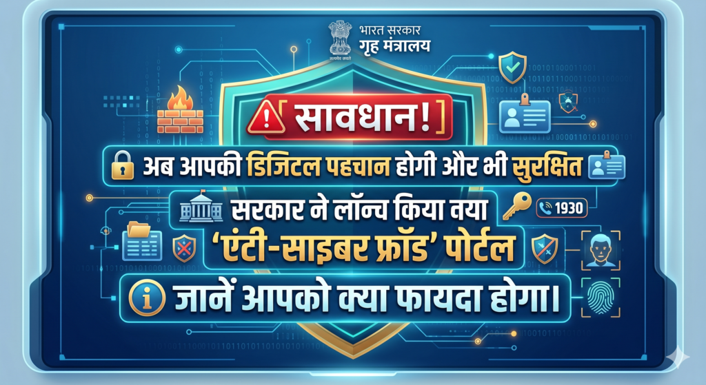 सावधान! डिजिटल चोरों पर सरकार का सर्जिकल स्ट्राइक; नए पोर्टल पर एक शिकायत और ठग होंगे सलाखों के पीछे।