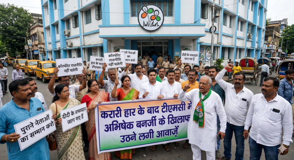 बंगाल में ‘दीदी’ के उत्तराधिकारी पर संकट? करारी हार के बाद टीएमसी के भीतर अभिषेक बनर्जी के खिलाफ बगावत के सुर