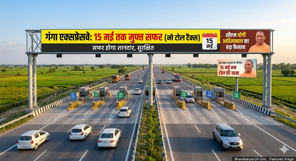 गंगा एक्सप्रेसवे पर सफर होगा शानदार: मुख्यमंत्री के निर्देश पर 15 मई तक टोल टैक्स से राहत, जानें पूरी खबर