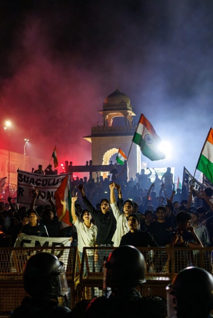 जंतर मंतर Live: छात्रों का गुस्सा, विपक्ष का समर्थन और दिल्ली में सुरक्षा का कड़ा पहरा